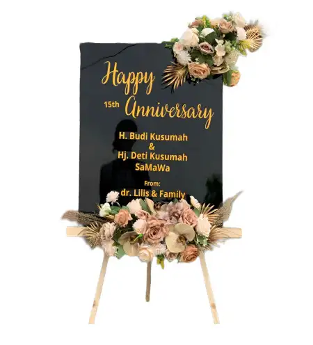 Papan Bunga Akrilik Margawati